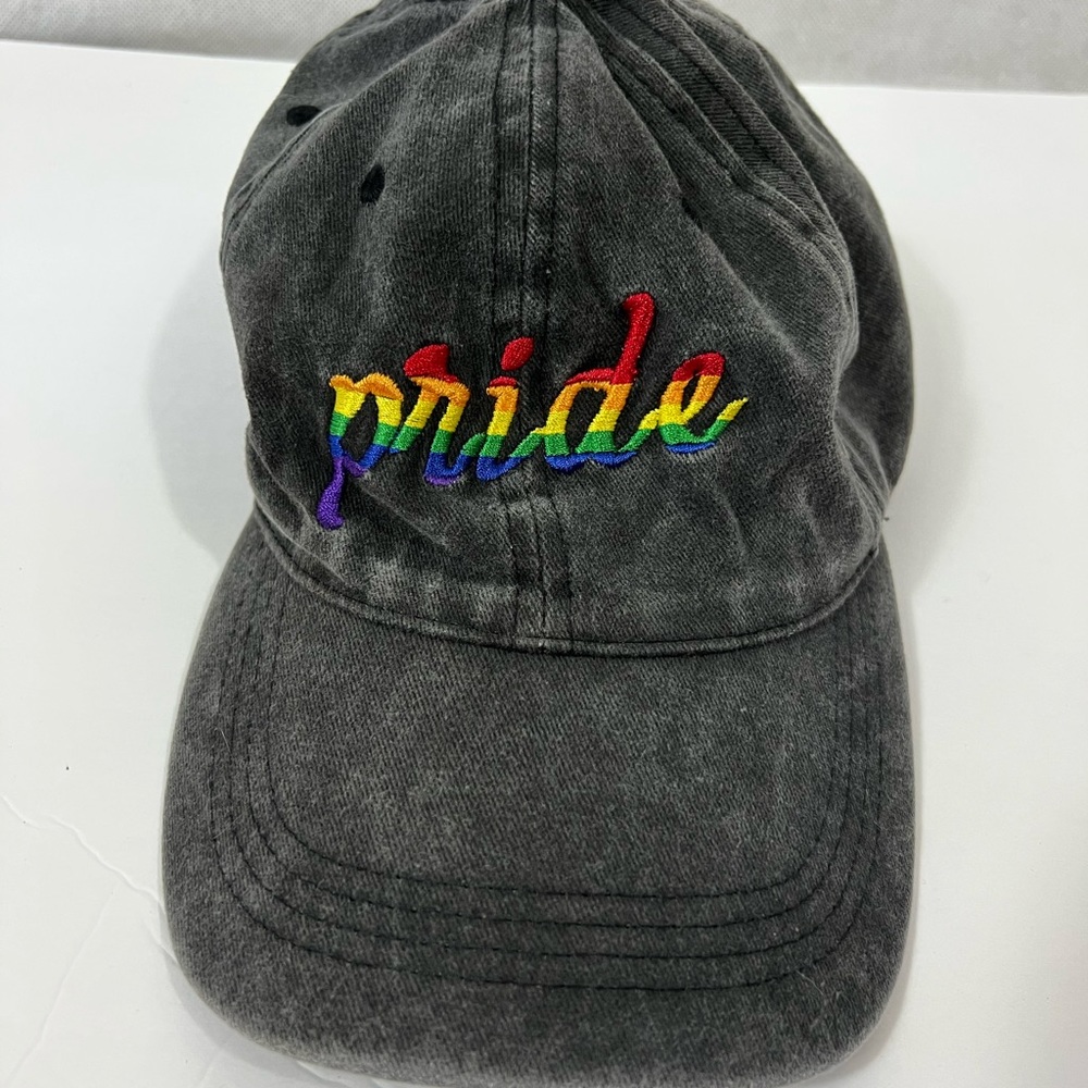 Rainbow pride cap hat